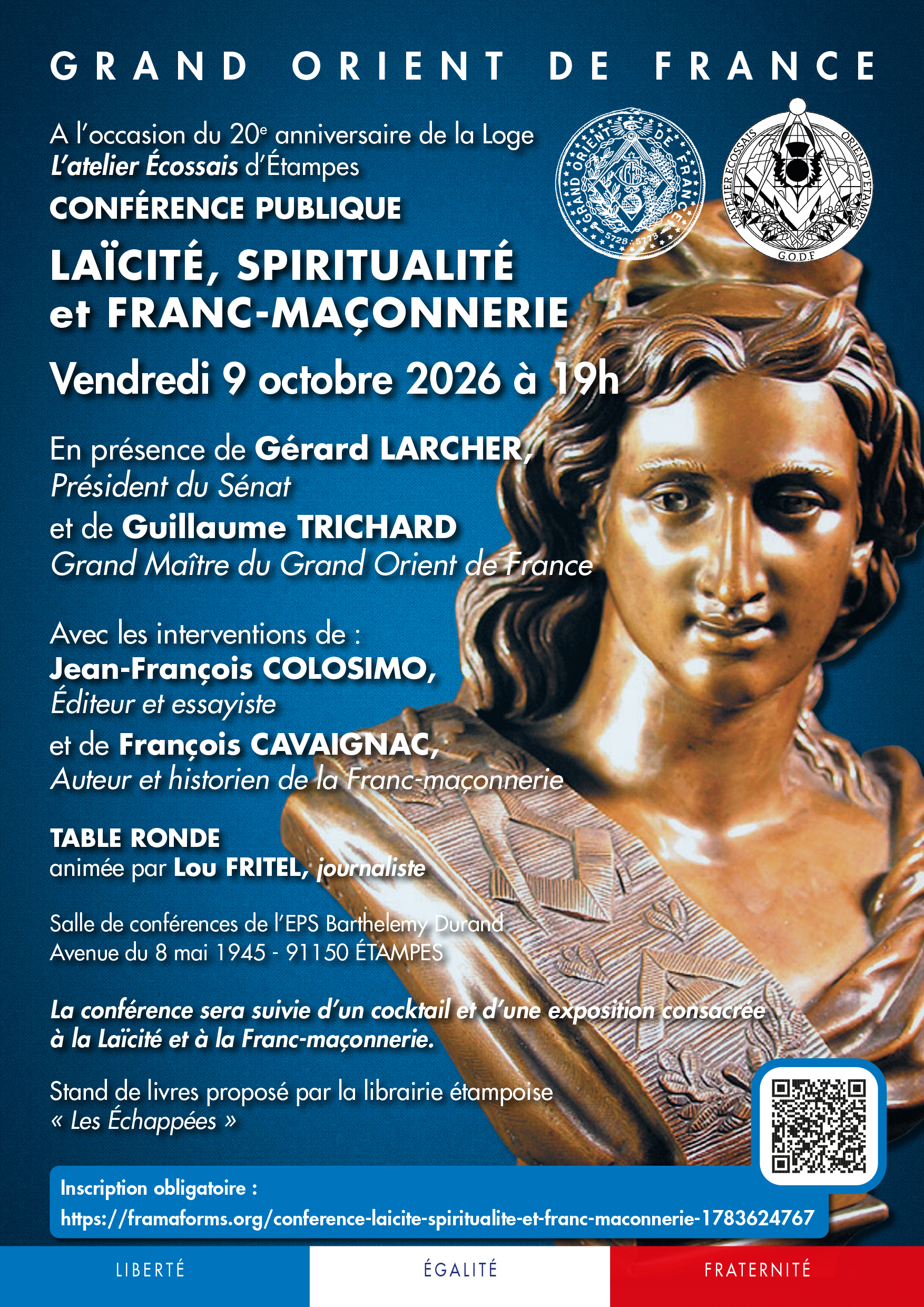 Laïcité, Spiritualité et Franc-maçonnerie